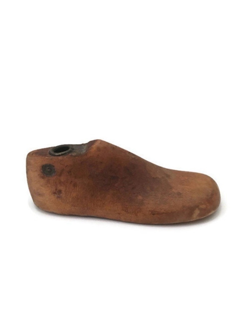 Antique wooden shoe form/shape children size. - Picture 2 of 10